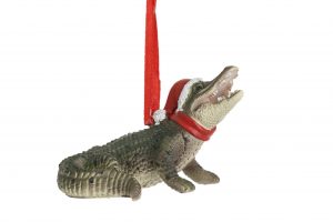 Laying Crocodile Hanging Ornament