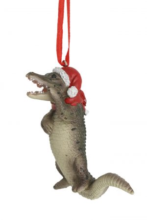 Standing Crocodile Hanging Ornament