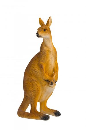 Kangaroo Mum & Joey Figure 15cm