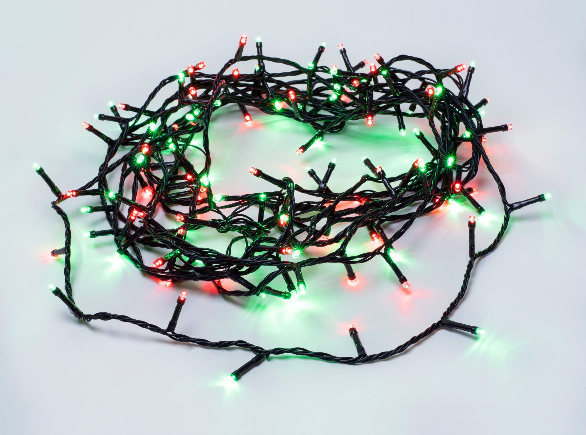 Christmas Lights 480 Red & Green Fairy Lights with 9 Functions Big