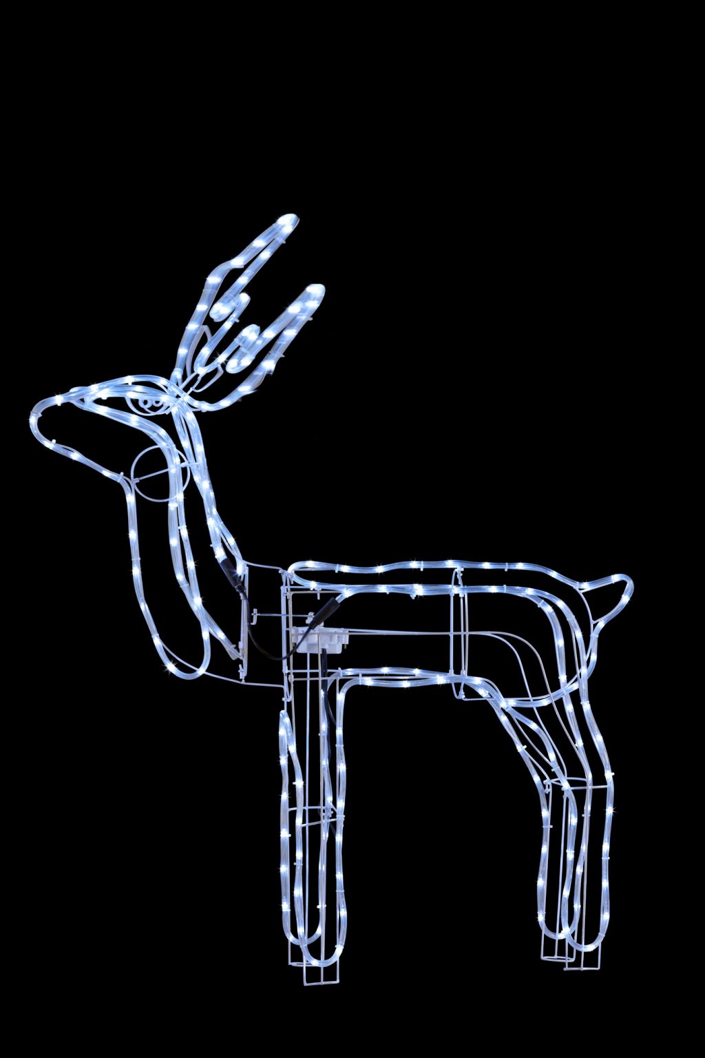 Outdoor Christmas Lights 120cm Standing Reindeer with Movement Big